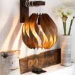 Scandinavian Design, fali lámpa