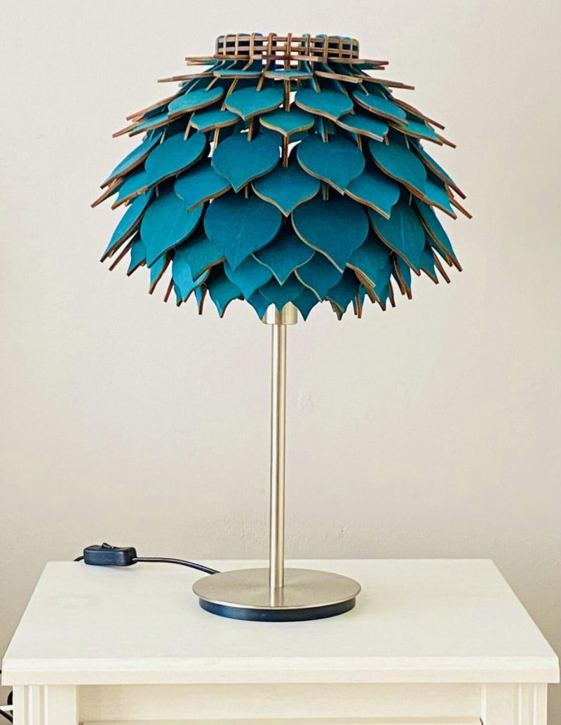 Lótuszvirág asztali lámpa, Egyedi Fából Készült Lámpák - Minőségi Világítás Otthonodba Fa Design Lámpák - Stílus és Elegancia a Helyiségekben Kézzel Készített Fából Készült Lámpák - Minőség és Tartósság Természetes Anyagokból Készült Lámpák - Fenntartható Világítás Megoldások"