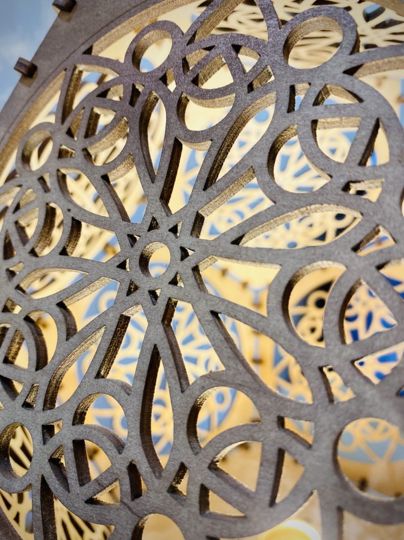 mandala3 Asztali mandala LED lámpa