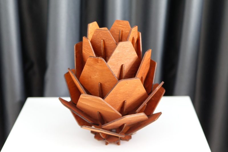 Asztali toboz lámpa