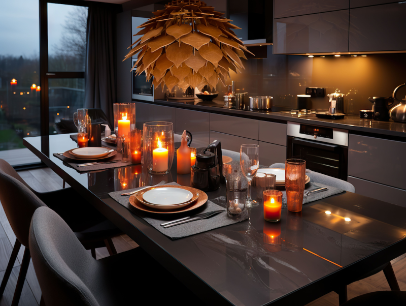 fából készült mennyezeti csillár, virág formájú lámpa