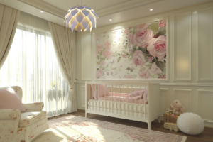 fából készült vénusz virága lámpa, mennyezeti lámpa, világítás otthonunkba