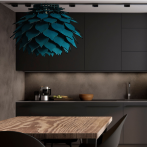 fából készült vénusz virága lámpa, mennyezeti lámpa, világítás otthonunkba