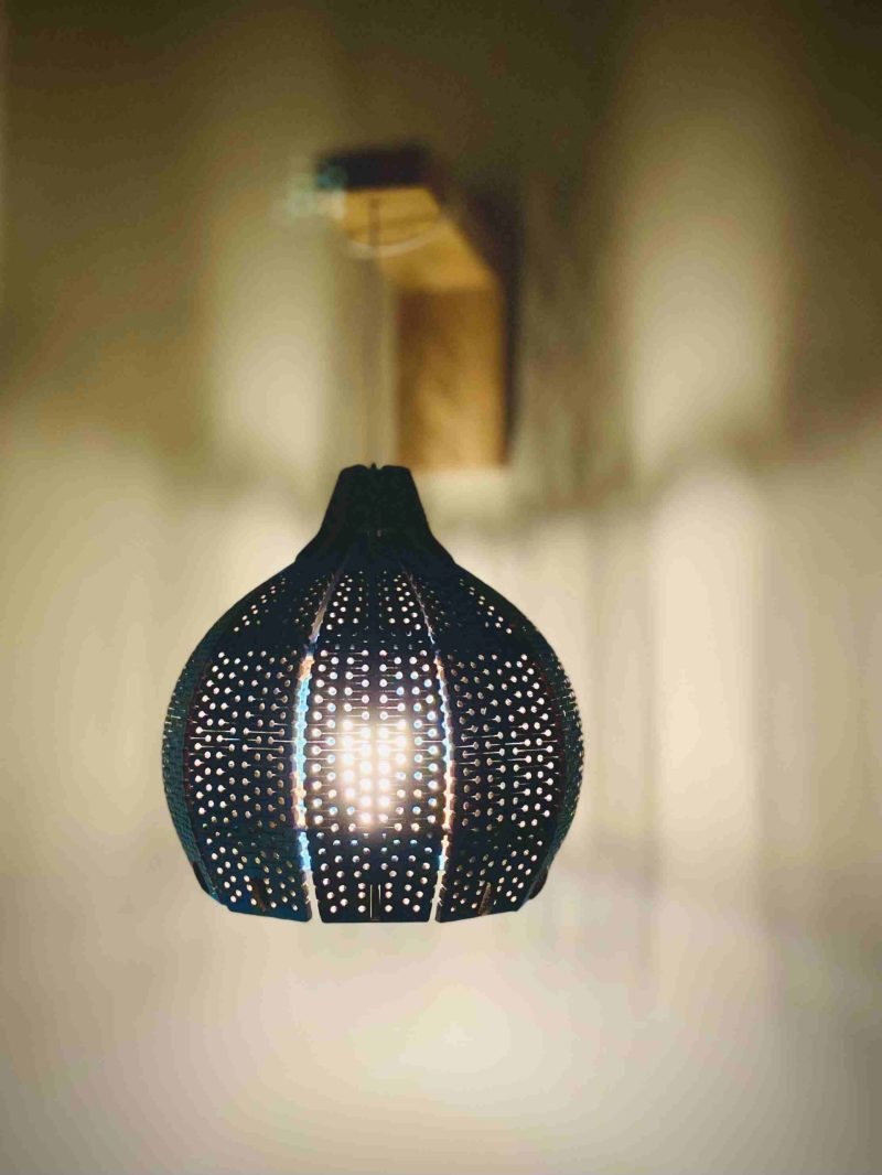 Mimóza skandináv falámpa, design lámpa, világítás nappaliba, falikar