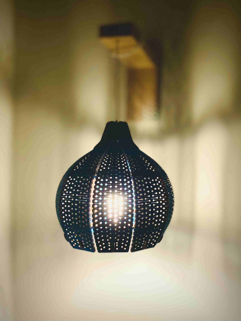 Mimóza skandináv falámpa, design lámpa, világítás nappaliba, falikar